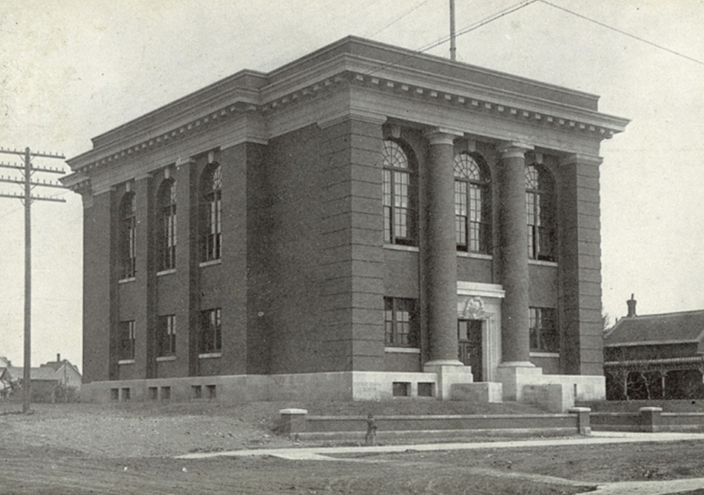 An image of P3A's Moose Jaw Court House project.
